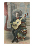 Charro Playing Guitar  Mexico