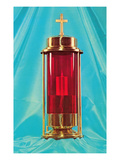 Religious Candle Receptacle