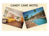 Candy Cane Motel  Retro