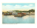 Waterfront  Mackinac Island  Michigan