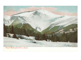 Winter  Mt Washington  White Mountains  New Hampshire