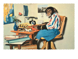 Typing Chimpanzee