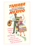 Baja California Travel Poster