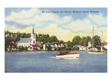 St Ann's Church  Mackinac Island  Michigan