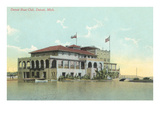 Boat Club  Detroit  Michigan