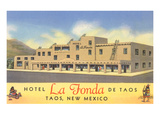 Hotel La Fonda in Taos  New Mexico