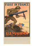First in France  US Marines