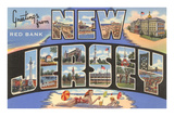 Greetings from Red Bank  New Jersey