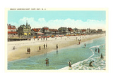 Beach Scene  Cape May  New Jersey