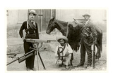 Mexican Revolutionaries with Gatling Gun