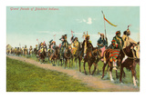Blackfoot Indians on the Trail