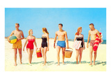Beach Picnic  Retro