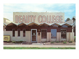 Beauty College with Zigzag Roof