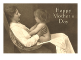 Happy Mothers Day  Lady with Child