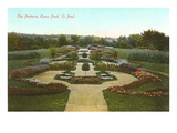 Parterre  Como Park  St Paul  Minnesota