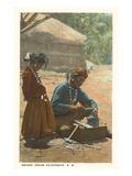 Navajo Silversmith  New Mexico
