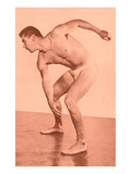 Wrestling Man in Jockey Shorts