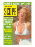 Blonde in White Terrycloth Halter