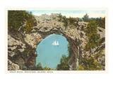 Arch Rock  Mackinac Island  Michigan