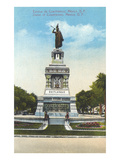 Statue of Cuauhtemoc  Mexico City