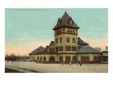 Railroad Station  Manchester  New Hampshire