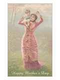 Edwardian Woman with Child