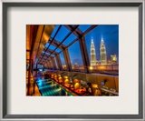 The Sky Bar in Kuala Lumpur with a view of Petronas