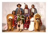 Ute Indians  Chief Sevara and Family