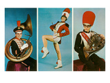 Three Members of the Marching Band