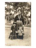 Navajo Mother and Children