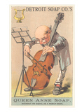 Old Man Playing Cello