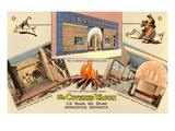 The Covered Wagon Restaurant  Minneapolis  Minnesota