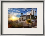 Sunset at Hearst Castle