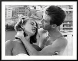 Italian Man Combing His Girlfriend's Hair