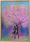Lovers Dance under Full-Bloomed Cherry Blossoms