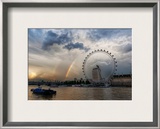 Rainbow over the London Eye
