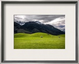 The Soft Hills on the way to Paradise  New Zealand