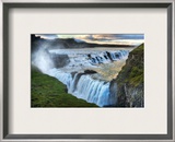 Alone at the Raging Waterfall of Gulfoss