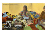 Indian Women with Handcrafts