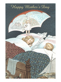 Happy Mother's Day  Tooth Fairy with Umbrella