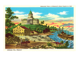 State Capitol  Jefferson City Historical View