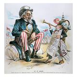 Cartoon: Uncle Sam  1893