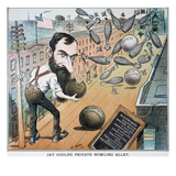 Jay Gould Cartoon  1882