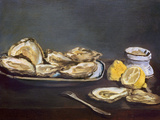 Manet: Oysters  1862