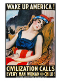 'Wake Up America' Poster