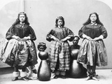 Hula Dancers  C1875