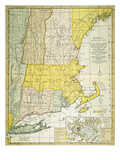 New England Map  C1775