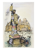 Anti-Trust Cartoon  1889