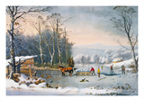 Currier & Ives Winter Scene