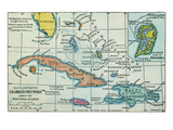 Columbus: West Indies Map